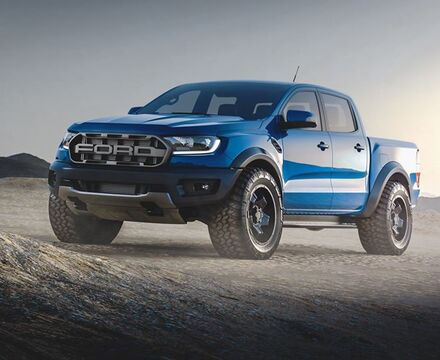 Ford Pickup Truck Rendering